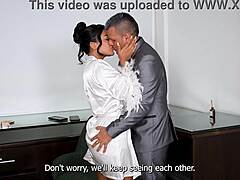 risky pre-wedding fuck with father-in-law leaves mariana dripping juicy