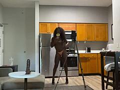 lola black licks lollipop sexy backstage stripping heels pierced nipples toys