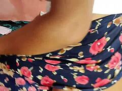 i'm fuckin' my hot indian stepsis doggy... her big tits bounce wild!