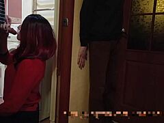 hey wife why cheat on hubby at party with young lovers while cuckold watches toilet cumshot?