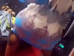 Wanna see this african milf's massive ass bounce?