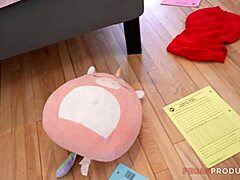 camille angel chokes on julian’s monster cock deepthroat lingerie pov