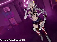 Dynamic Hip-Shaking Dance by Hoshiki Akari